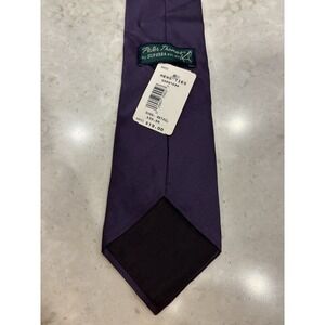Peter Thomas By Superba Purple Silk Neck Tie New With Tags Made In USA